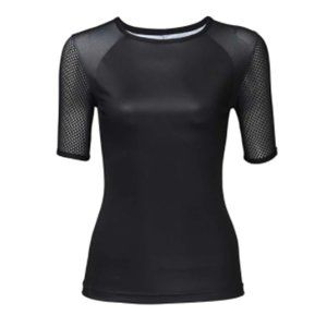 BIKE JERSEY Women's Plus Size Black Cycling Shirt
